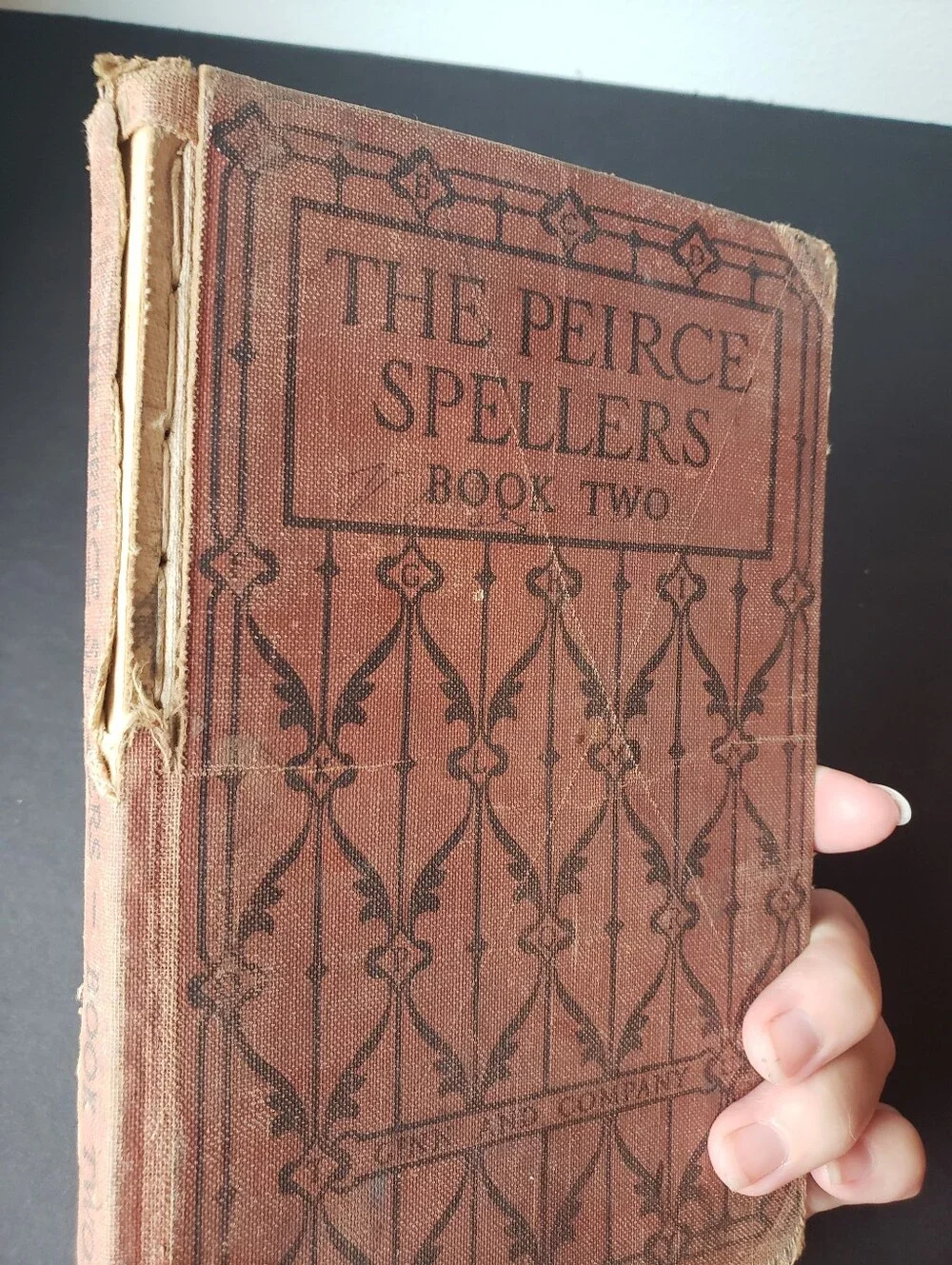 The Peirce Spellers Book Two - Antique Book, 1912